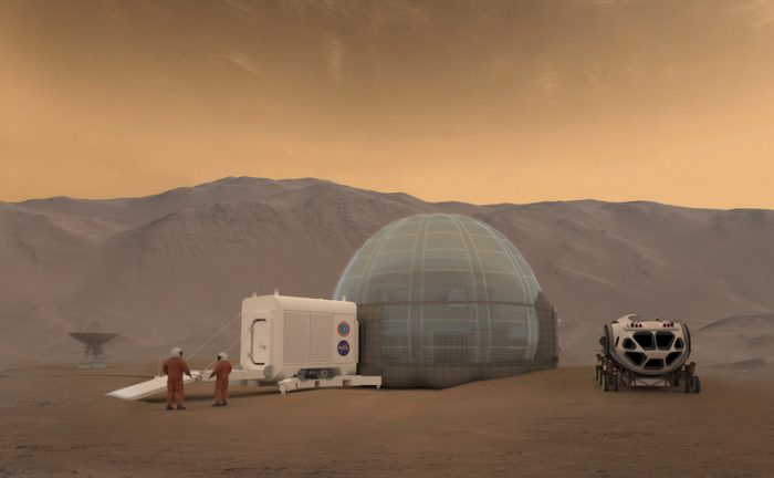 La Nasa quiere construir un iglú en Marte
