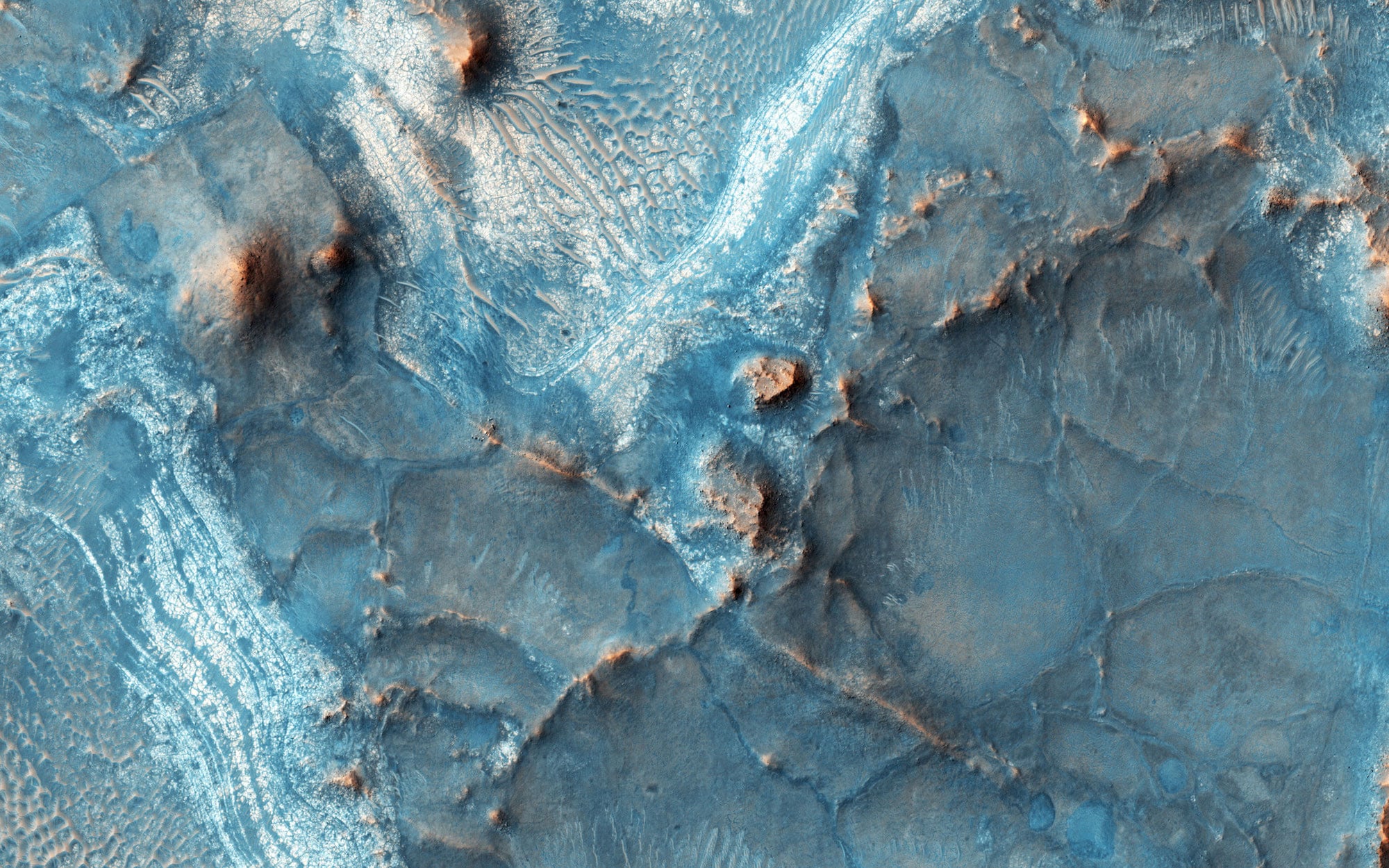 La región científicamente más interesante de Marte