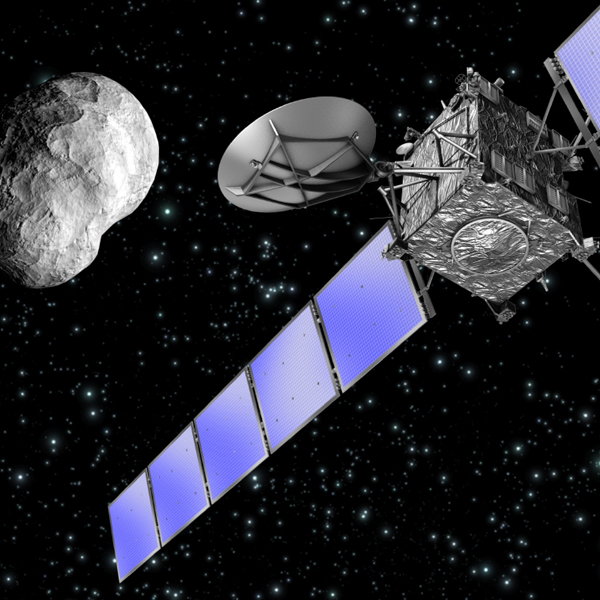 La sonda Rosetta, a la caza del cometa Churyumov–Gerasimenko