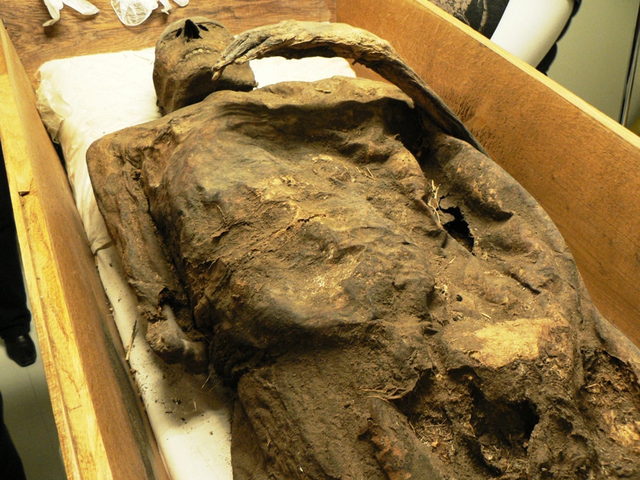 La momia más famosa de Laponia