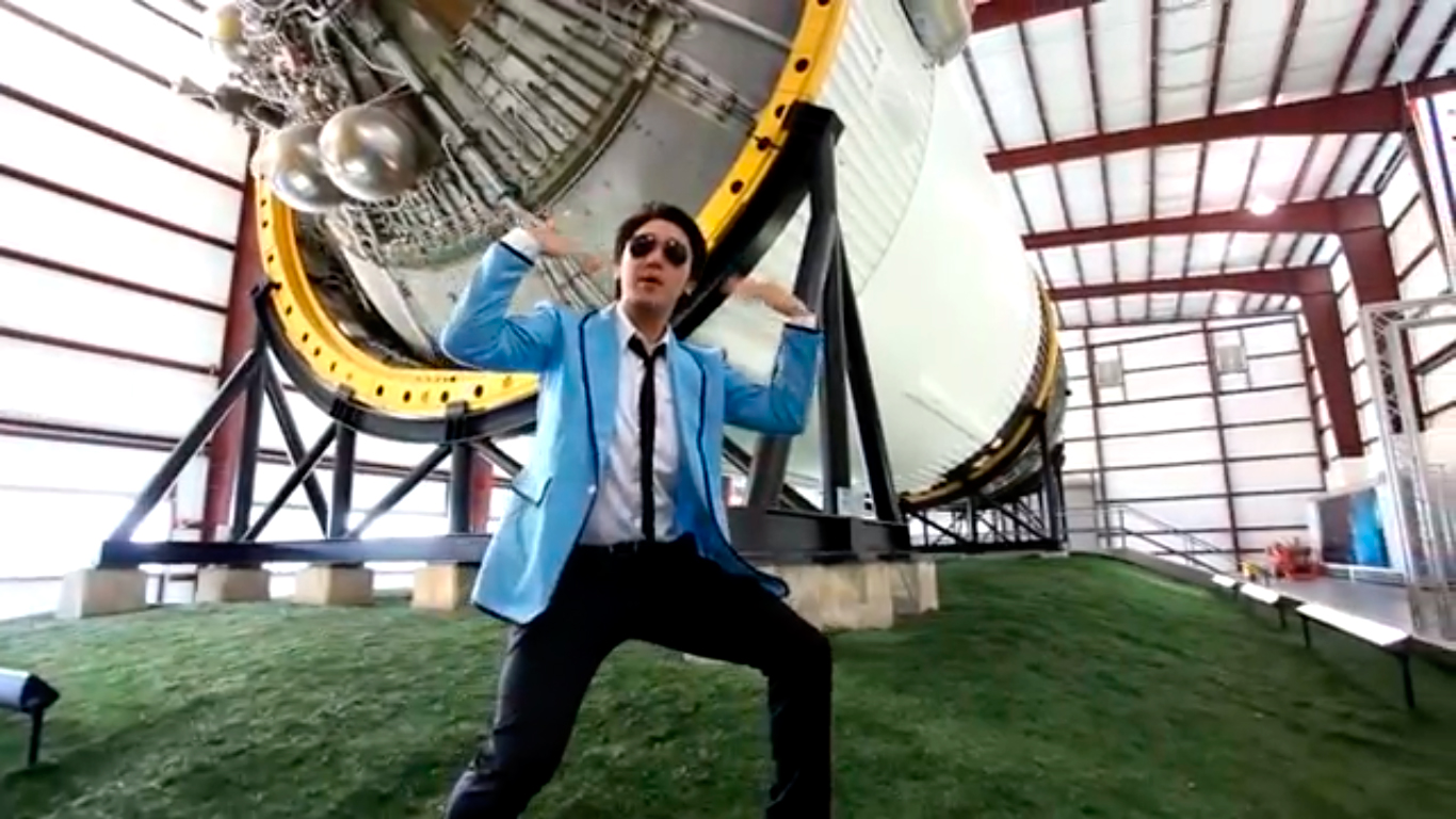 La NASA a lo Gangnam Style en nombre de la PSYencia