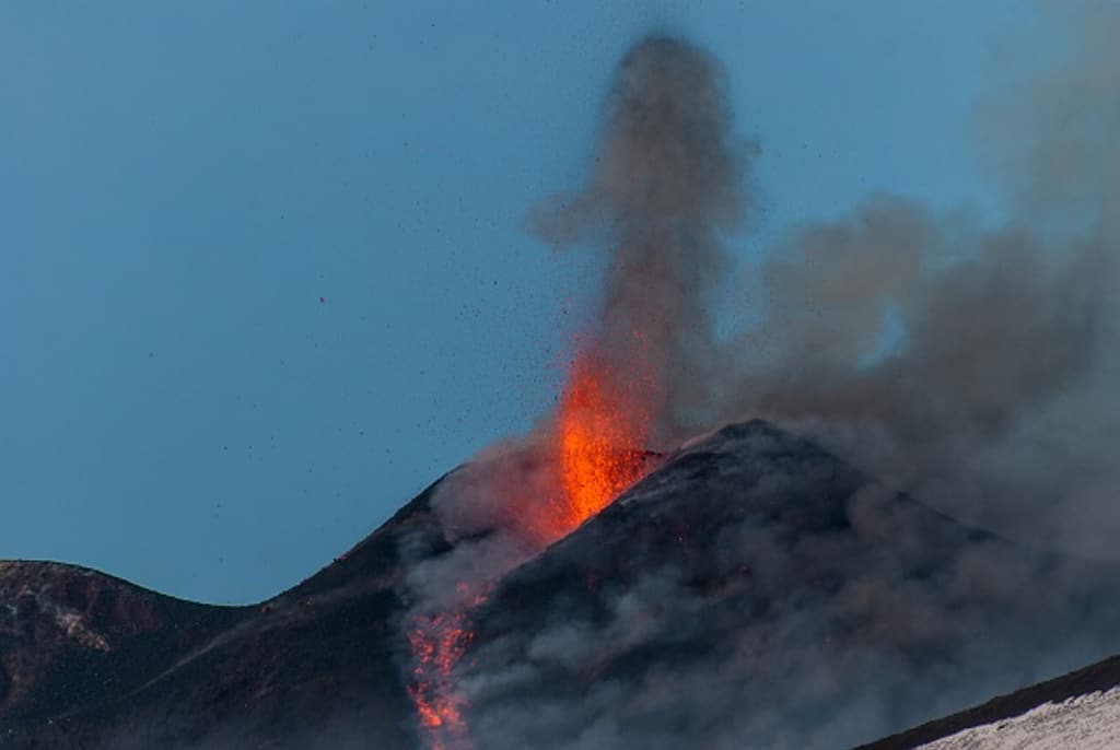 Las fotos más espectaculares de la erupción del Etna