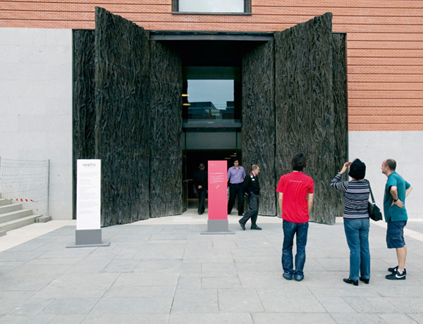Las puertas del Museo del Prado