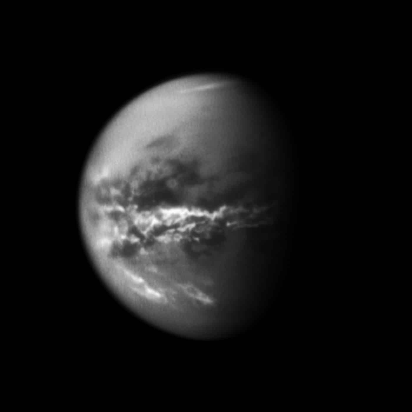 Llueve metano en Titán