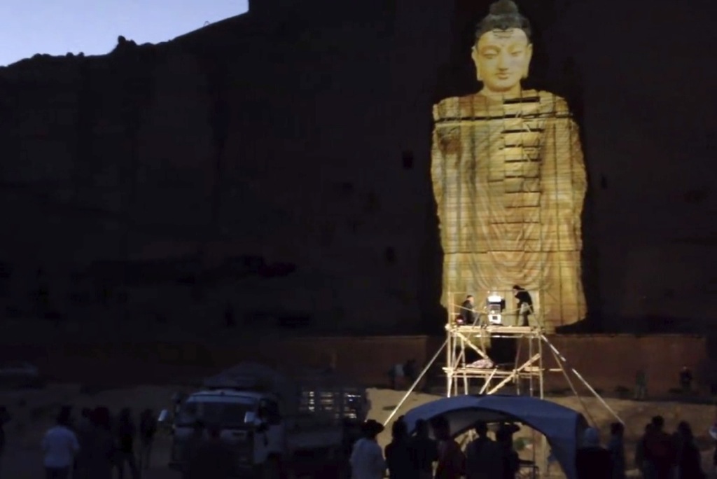 Los Budas de Afganistán resucitan en 3D