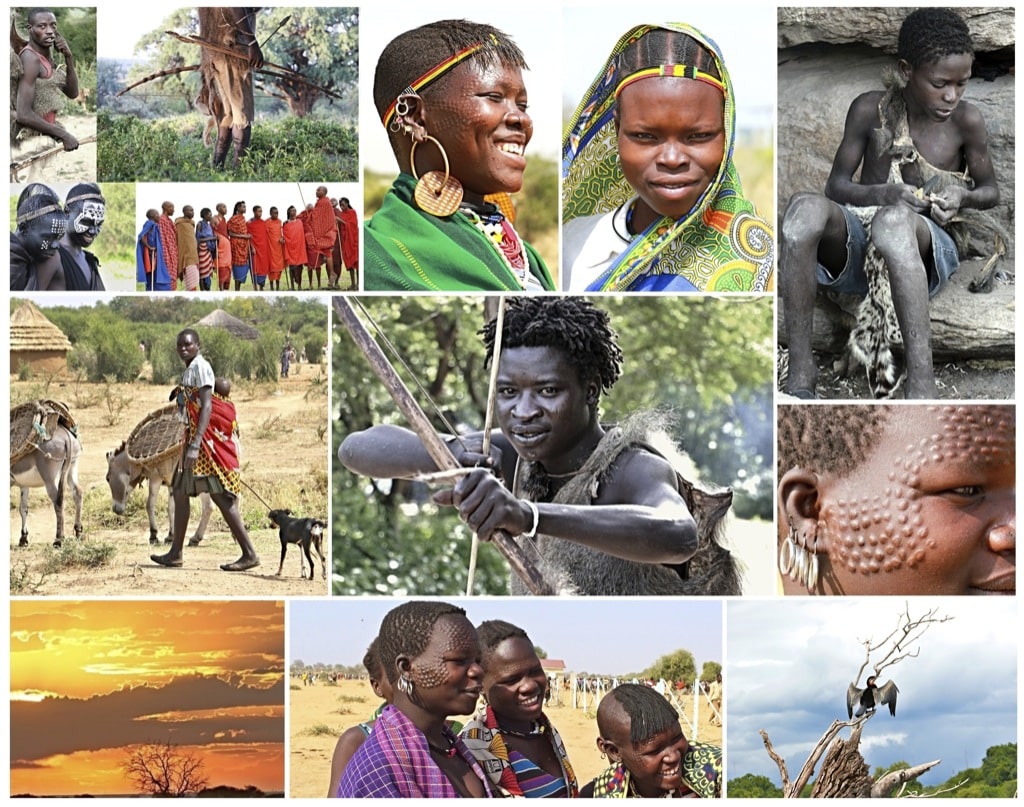 Los masai y otras tribus africanas en la actualidad