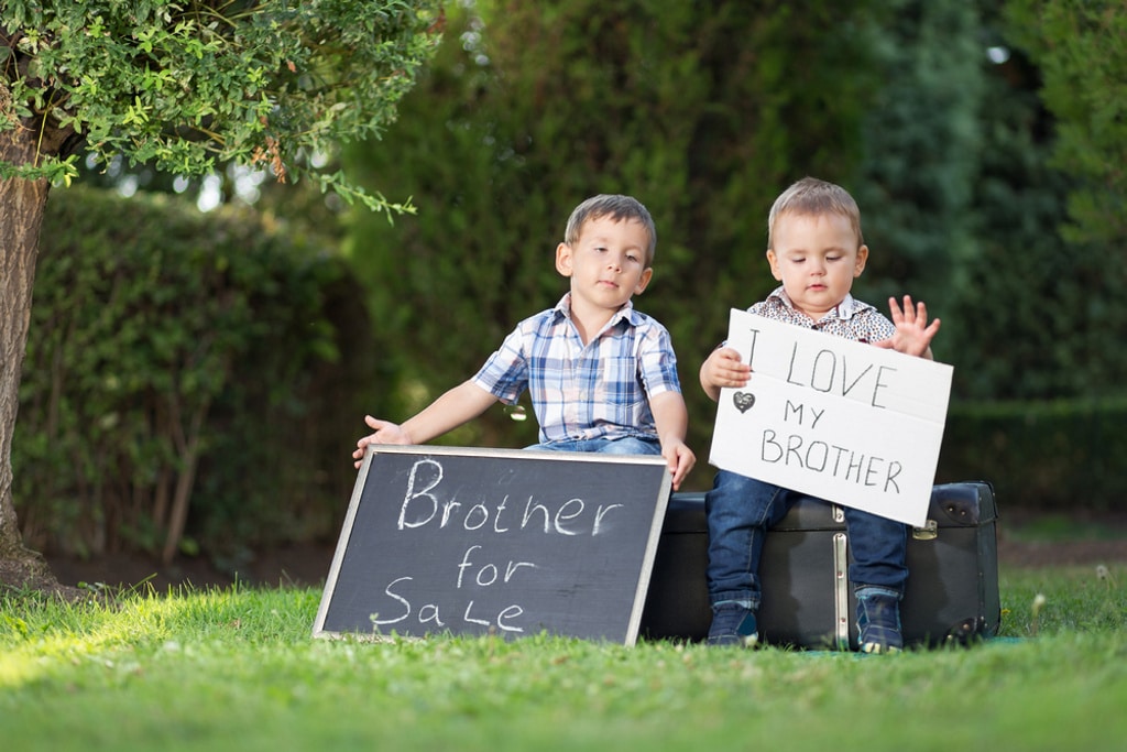 Los niños tienen más rivalidad con sus hermanos que las niñas