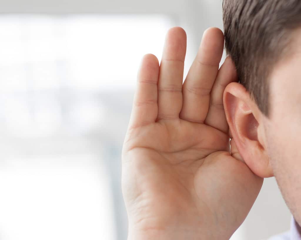Los oídos proporcionan información más fiable que los ojos