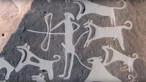 Los primeros perros ya cazaban con los humanos