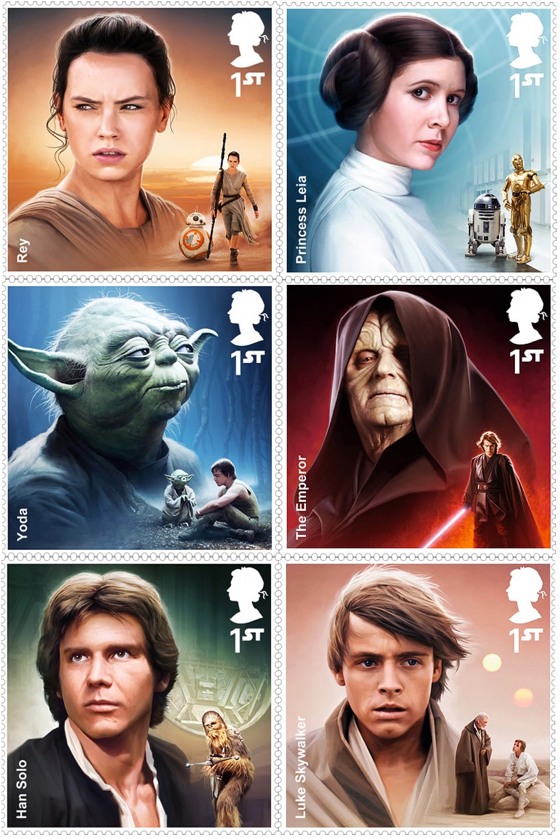 Los sellos de Star Wars