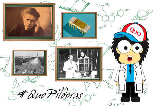 Marie Curie, Marcha contra la Muerte, primer microprocesador de chip e INTASAT
