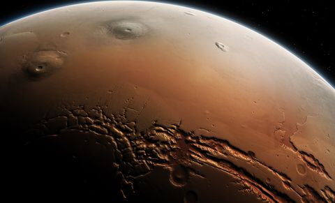 Descubren túneles subterráneos de agua bajo la superficie de Marte