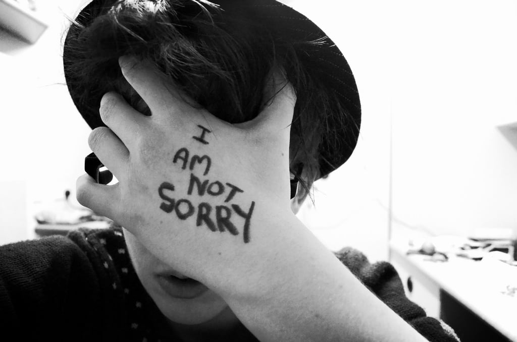 No digas tanto ‘Lo siento’, puede ser incluso peor