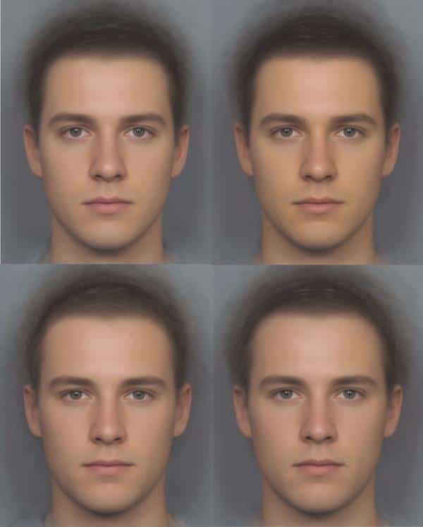 Nos atraen los rostros que parecen más saludables