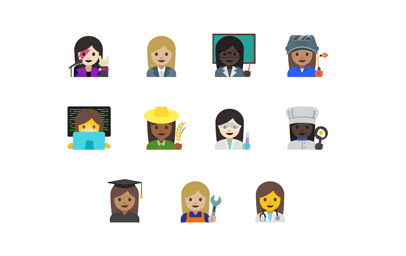 Nuevos emojis buscan equilibrar la balanza de género