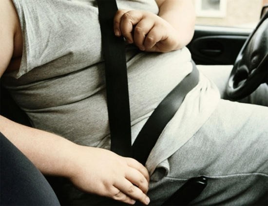 Obesidad al volante