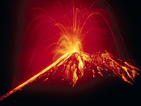 ¿Podríamos verter los residuos radiactivos a los volcanes?