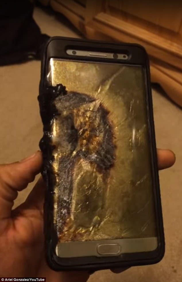 ¿Por qué explotan las baterías del Galaxy Note 7?