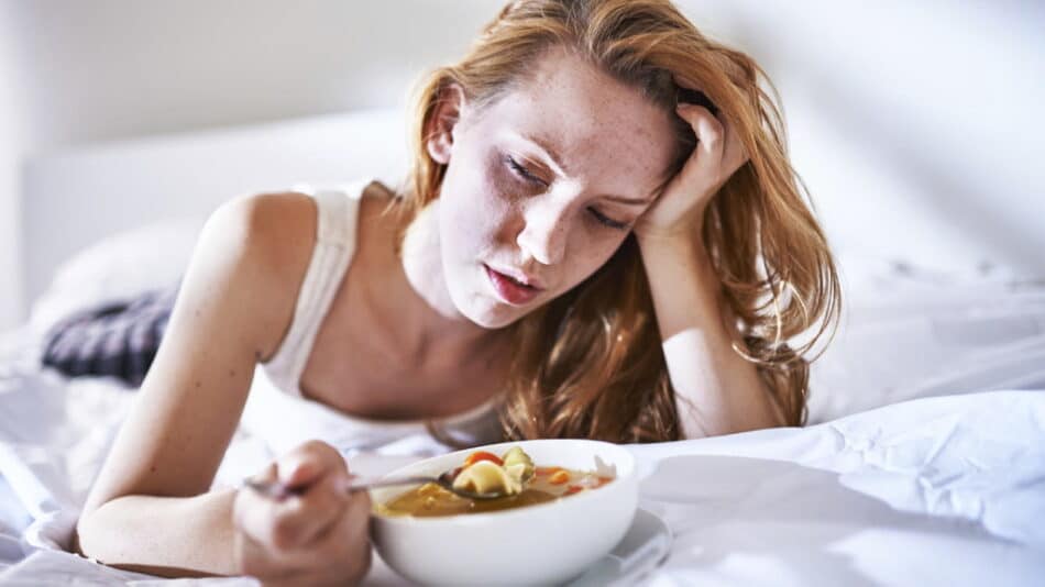 ¿Por qué perdemos el apetito cuando estamos enfermos?