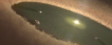 Tres planetas han desaparecido en este sistema, ¿dónde están?