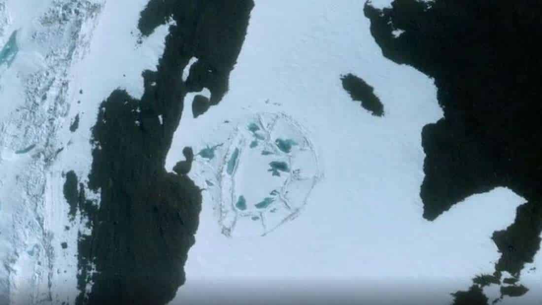 ¿Qué es esta extraña estructura descubierta en la Antártida?
