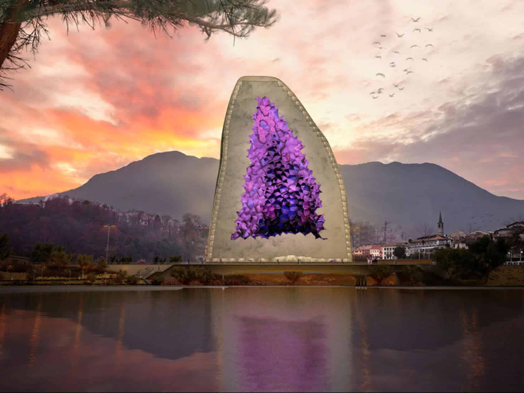 ¿Qué es este misterioso edificio que están construyendo en China?