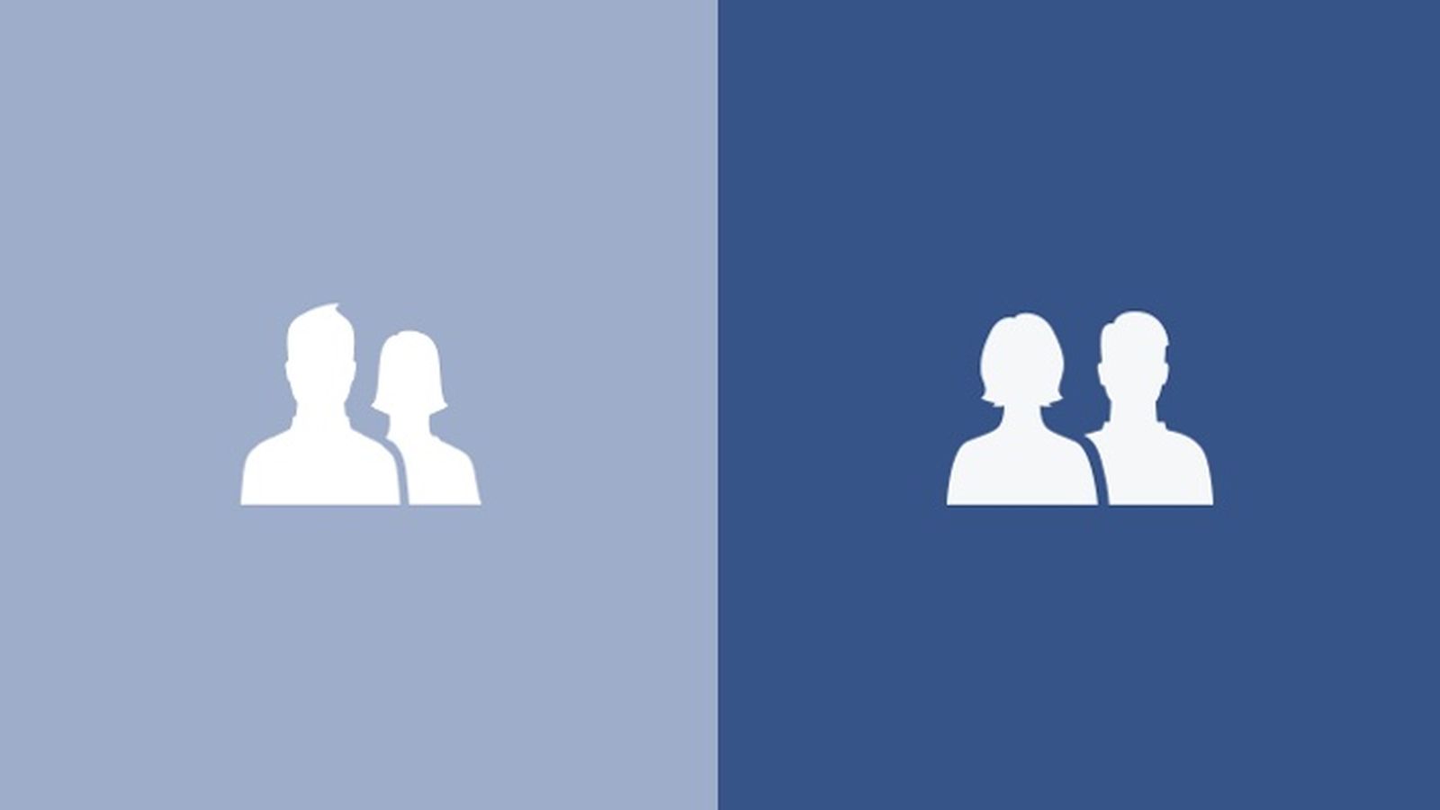 Rediseñan algunos iconos de Facebook para que sean más igualitarios