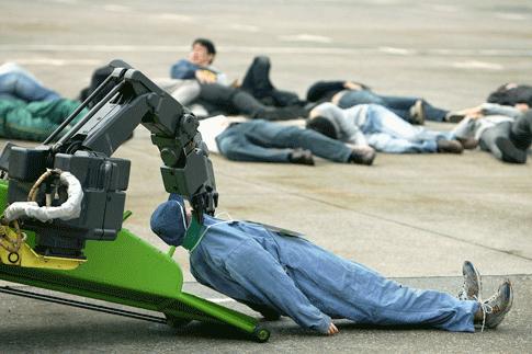 Robots para el terremoto
