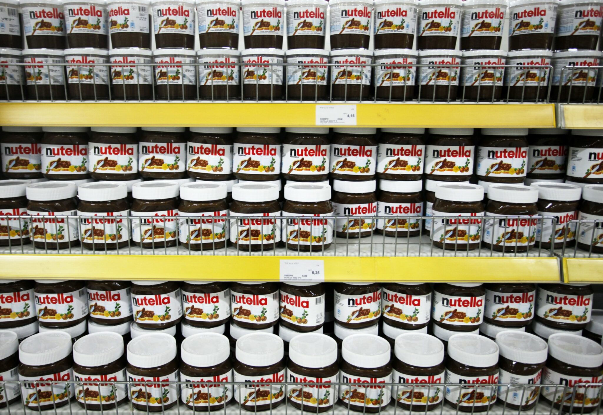 Se producen disturbios en varios supermercados franceses por culpa de la Nutella