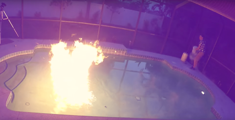 ¿Se puede apagar un incendio con nitrógeno líquido?