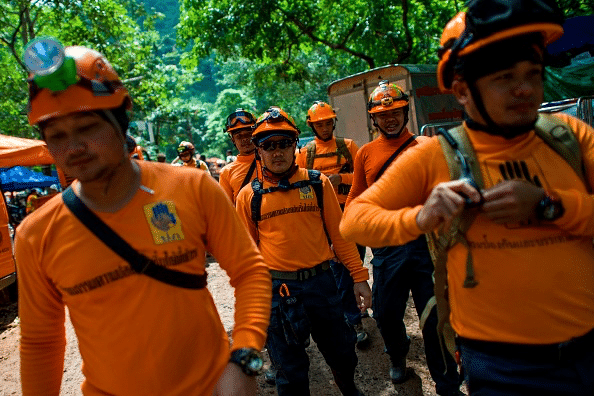 Segundo día de rescate en Tailandia completado: ya hay 8 niños fuera de la cueva