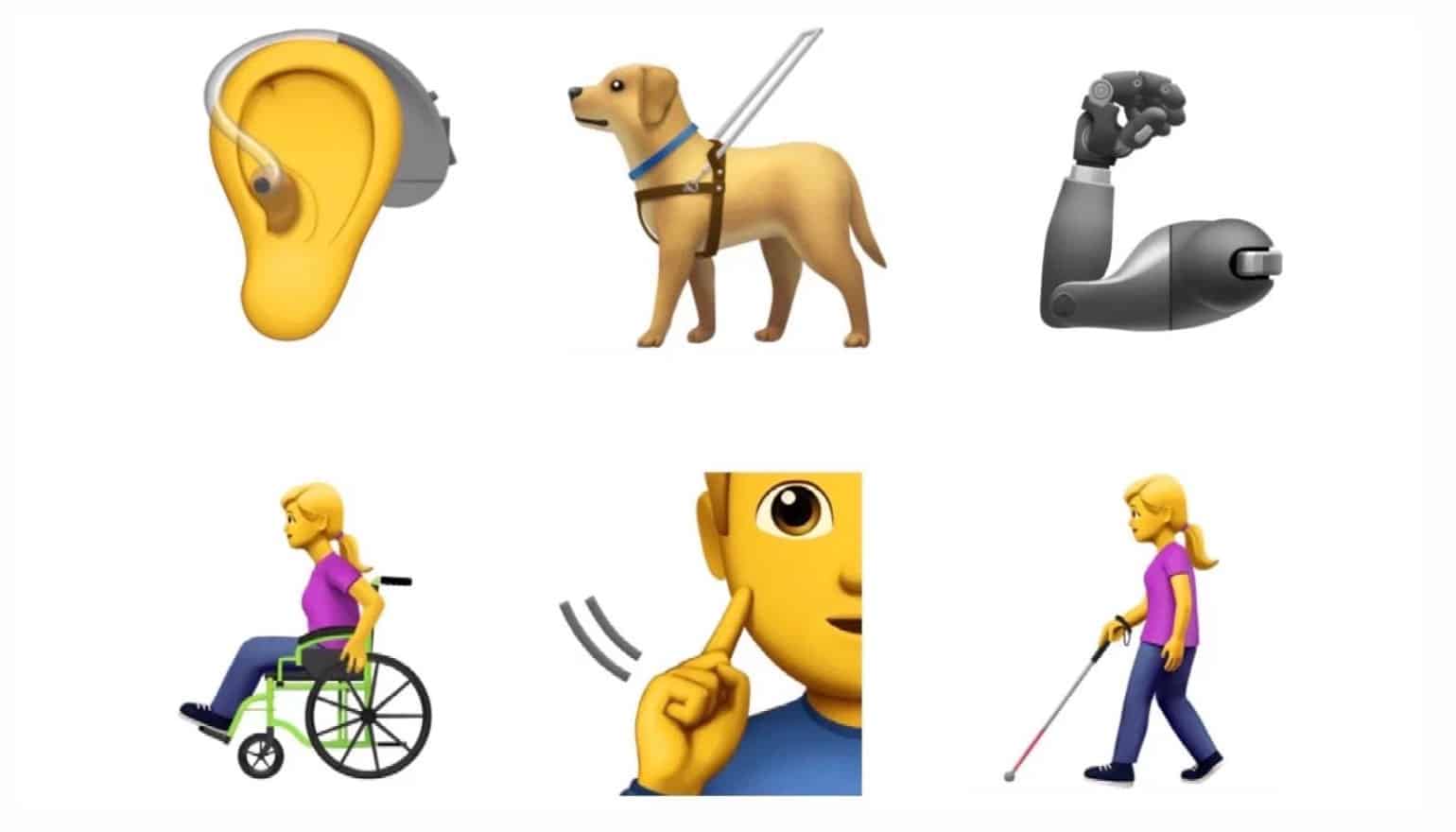¿Son necesarios los emojis que representan a personas con discapacidades?