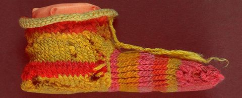 A los egipcios les gustaban los calcetines con rayas… ¡y colores vivos!
