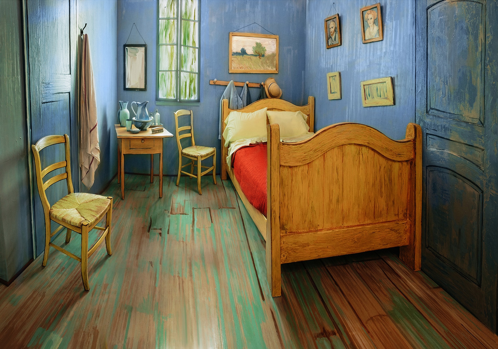 ¿Te gustaría dormir en la habitación de Van Gogh?