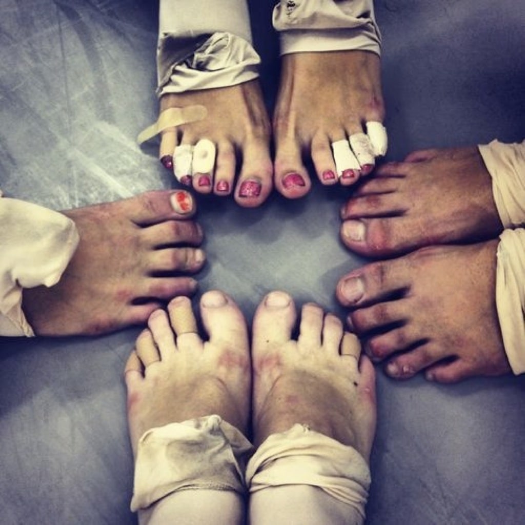 ¿Te gustaría tener los pies de una bailarina de ballet?