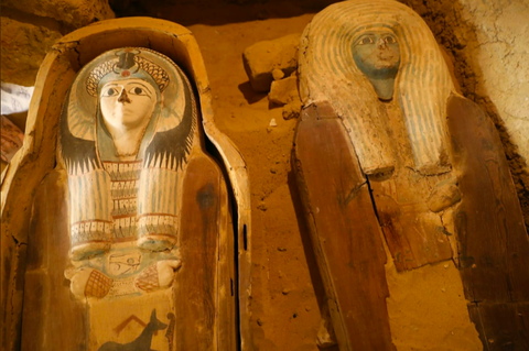 4.500 años atrás, en Egipto, estos dos hombres fueron enterrados juntos