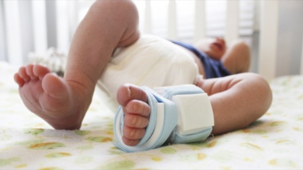 Un calcetín inteligente para medir las constantes vitales de tu bebé