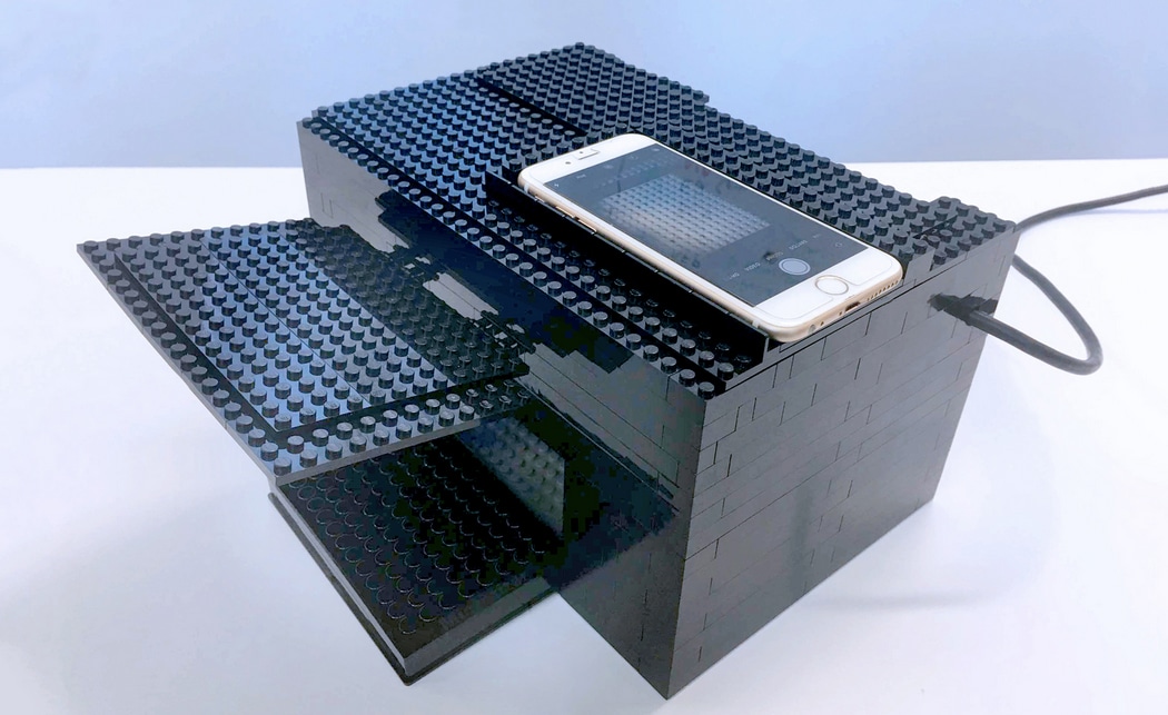 Un detector de agentes químicos hecho con legos y un smartphone
