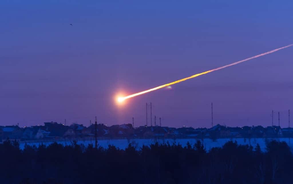 Un meteoro hace que la noches se vuelva día