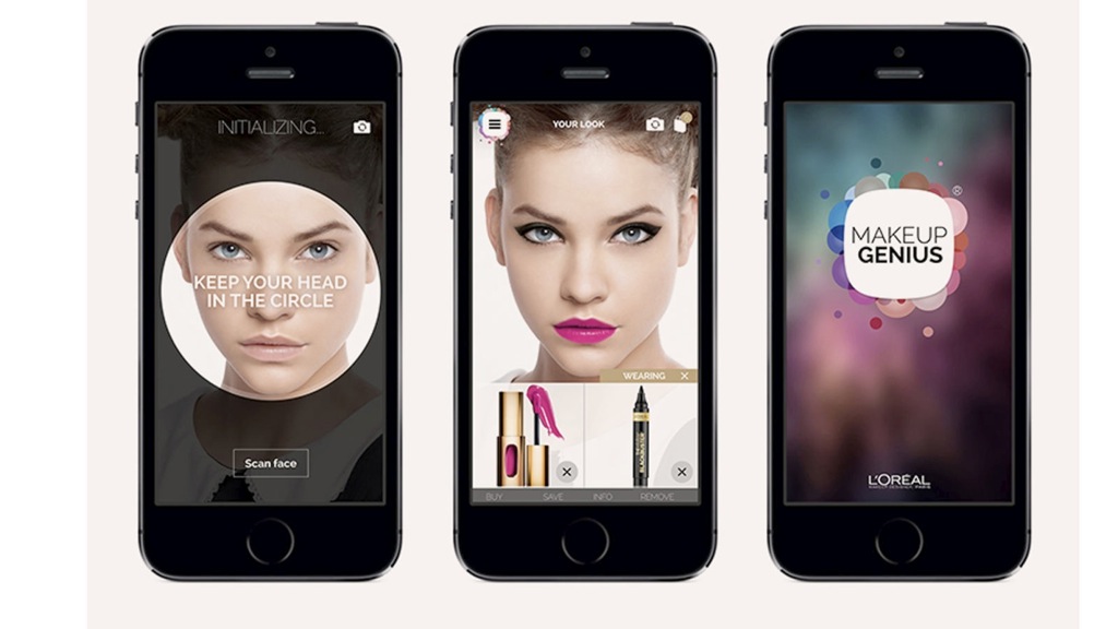 Una app para probarte el maquillaje