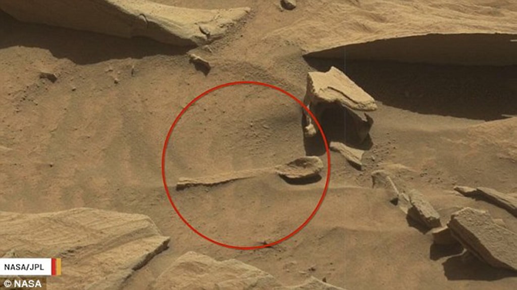 ¿Una cuchara en Marte?