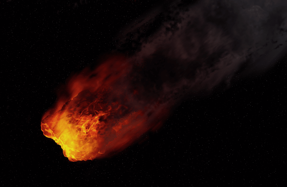 Una gran bola de fuego entra en nuestra atmósfera a 118.000 kilómetros por hora