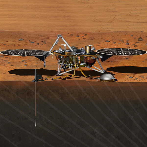 Una misión para mirar bajo el suelo de Marte