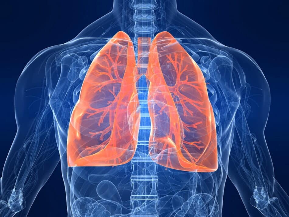 Una mujer ha vivido décadas con aceite en sus pulmones