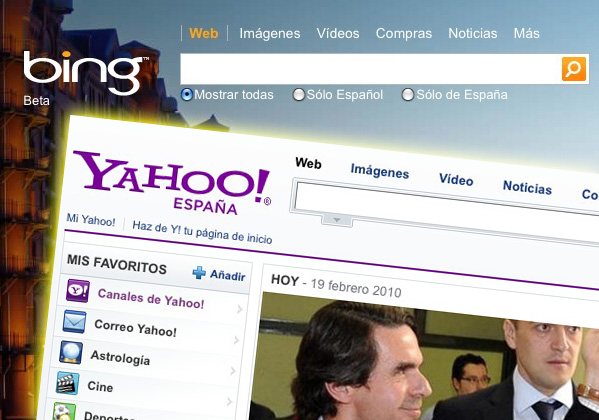 Yahoo buscará con Bing