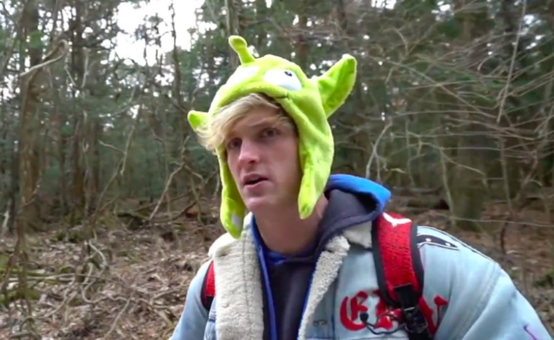 Youtube castiga a Logan Paul por su desafortunado vídeo en el bosque de los suicidios