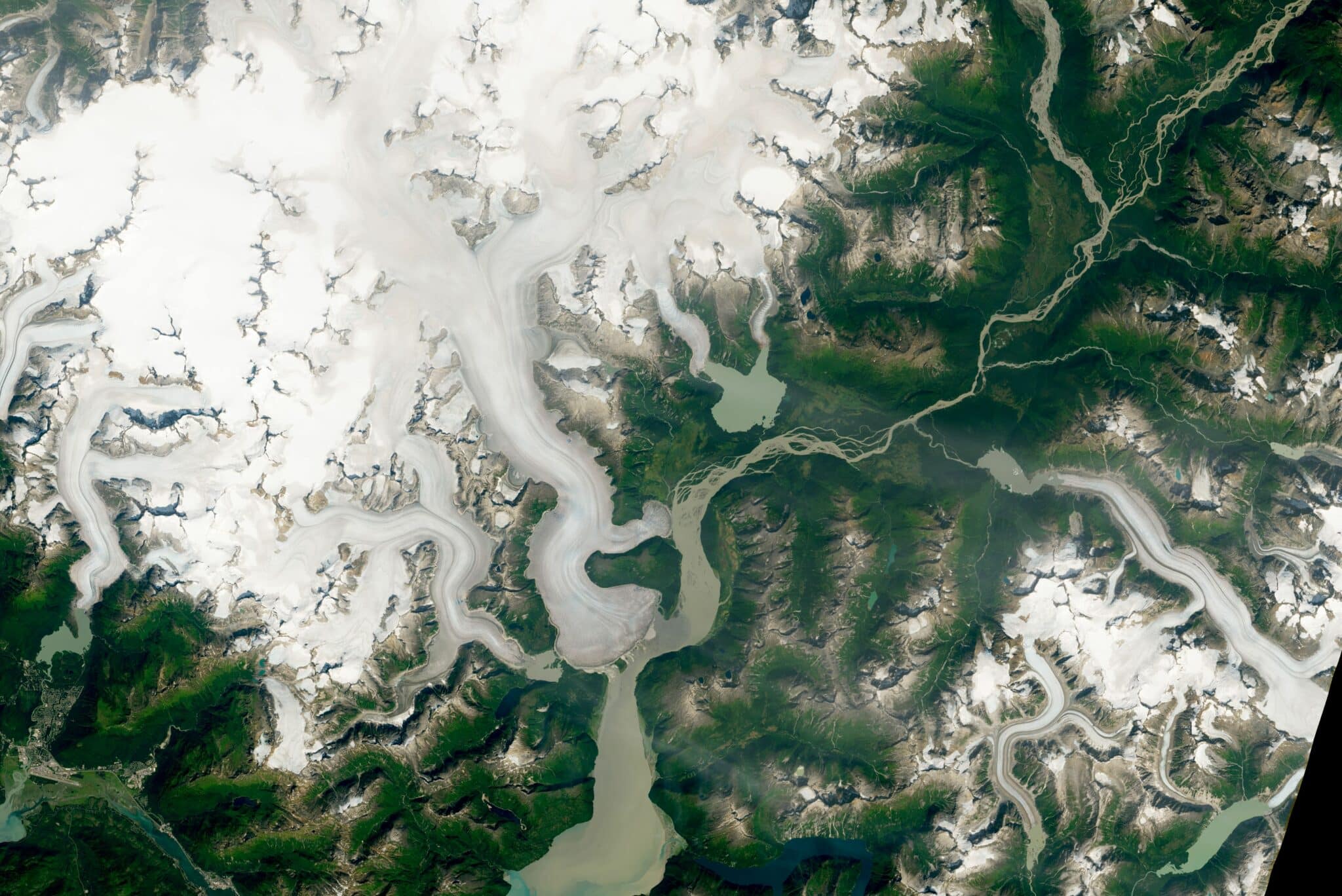 El último gran glaciar sucumbe al cambio climático