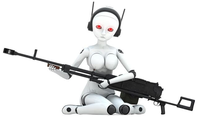 Una robot diseñada para matar malos pero, ¿quién es el malo?