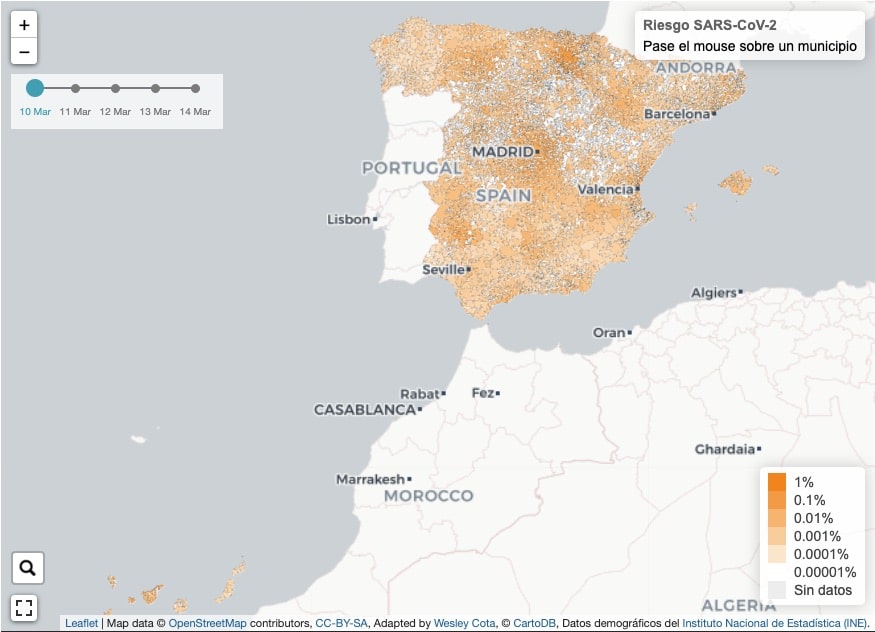 mapa_coronavirus España