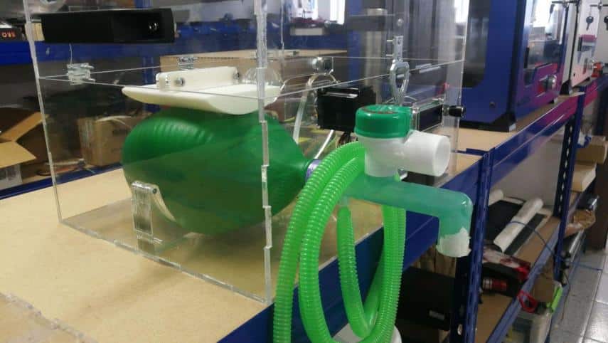 Respiradores fabricados con impresoras 3D: el esfuerzo colaborativo se adelanta a la industria